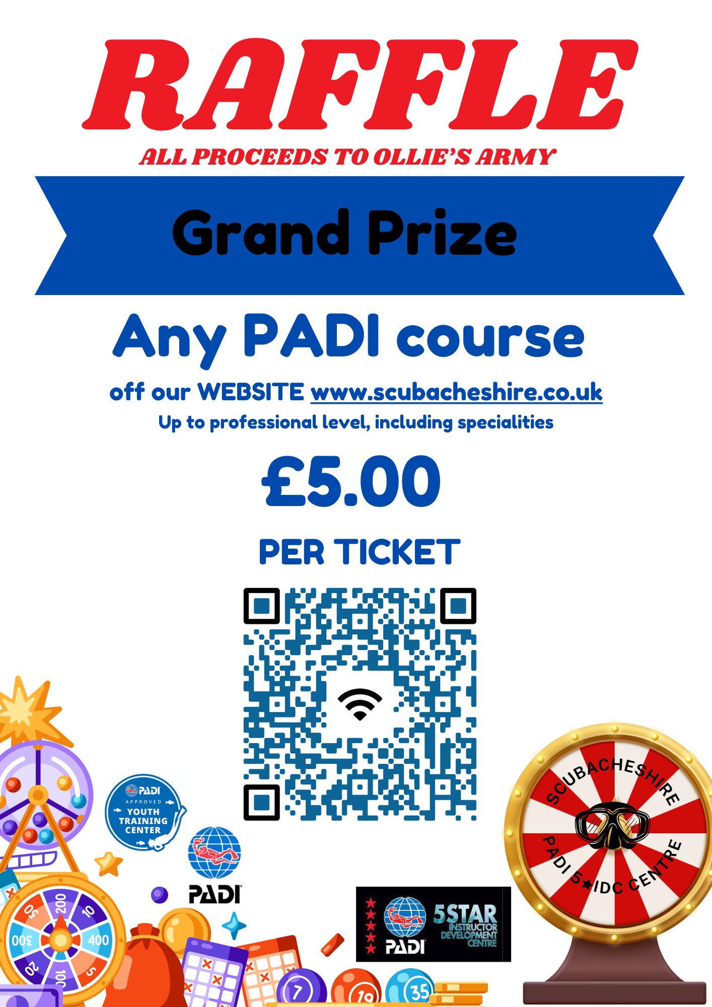 WIN A PADI COURSE OF YOUR CHOICE